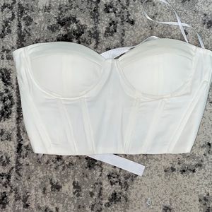 White Corset Top